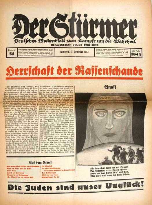 Der Sturmer December 1942